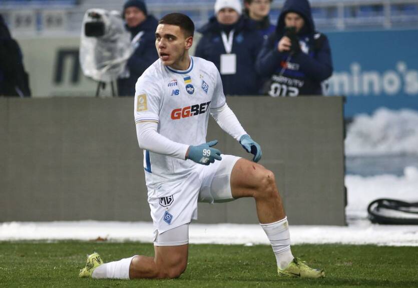 Пономаренко забив дебютний гол за першу команду Динамо в єврокубках