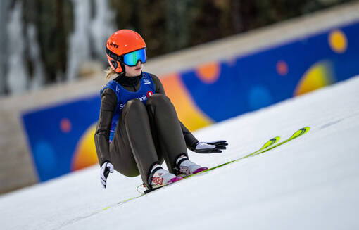 Украина впервые в истории заработала очки на женском Кубке мира по лыжному двоеборству