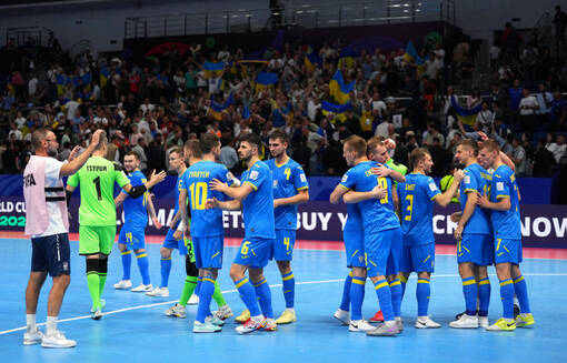 Футзальная сборная Украины расписала ничью с Португалией в спарринге