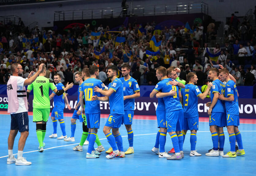 Футзальна збірна України розписала нічию з Португалією у спарингу