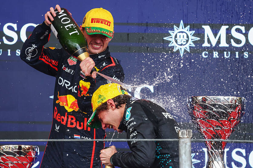 Макс Ферстаппен и Андреа Кими Антонелли / Getty Images