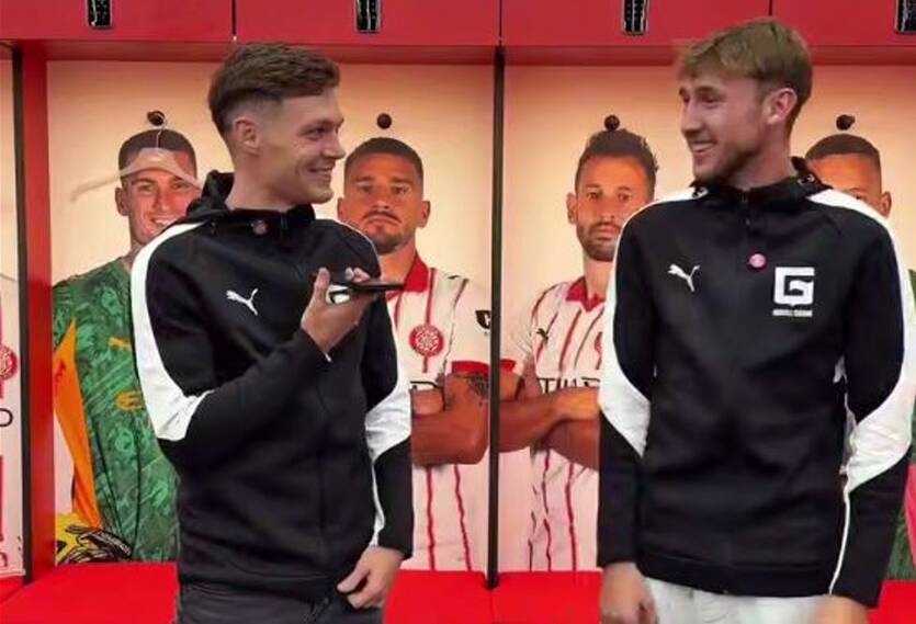 Виктор Цыганков и Владислав Ванат / instagram.com/gironafc