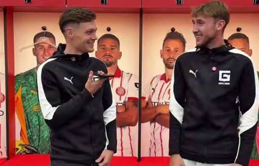 Циганков і Ванат взяли участь у кумедному челенджі від Жирони