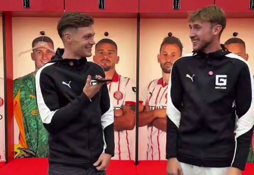 Цыганков и Ванат поучаствовали в забавном челлендже от Жироны