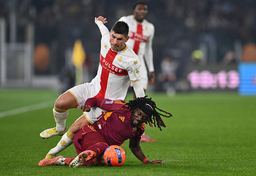 Оценка Малиновского в матче Рома – Дженоа