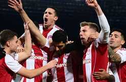 Олимпиакос с Яремчуком разгромил соперника в овертайме и выиграл Суперкубок Греции