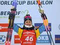 Эльвира Эберг выиграла спринт в Оберхофе
