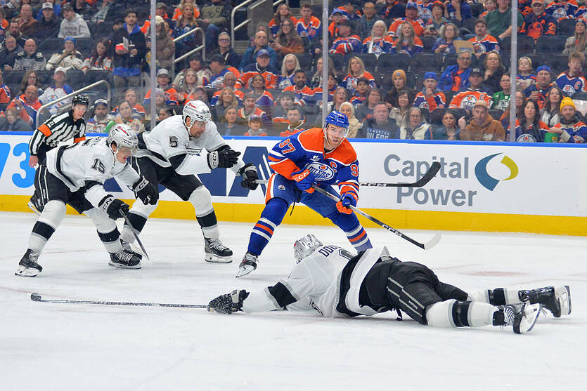 Лос-Анджелес вырвал победу у Эдмонтона / Getty Images