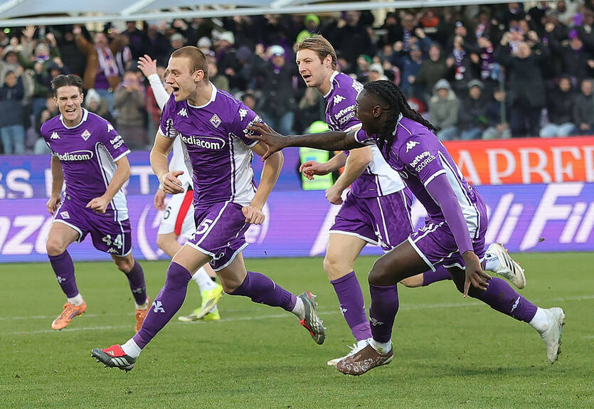 Фиорентина не удержала победу над Миланом