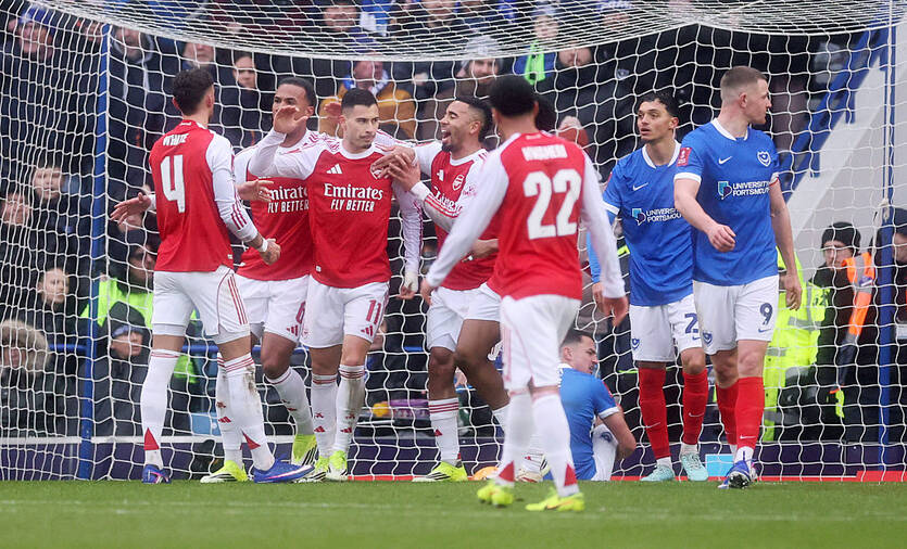 Арсенал победил Портсмут / Getty Images