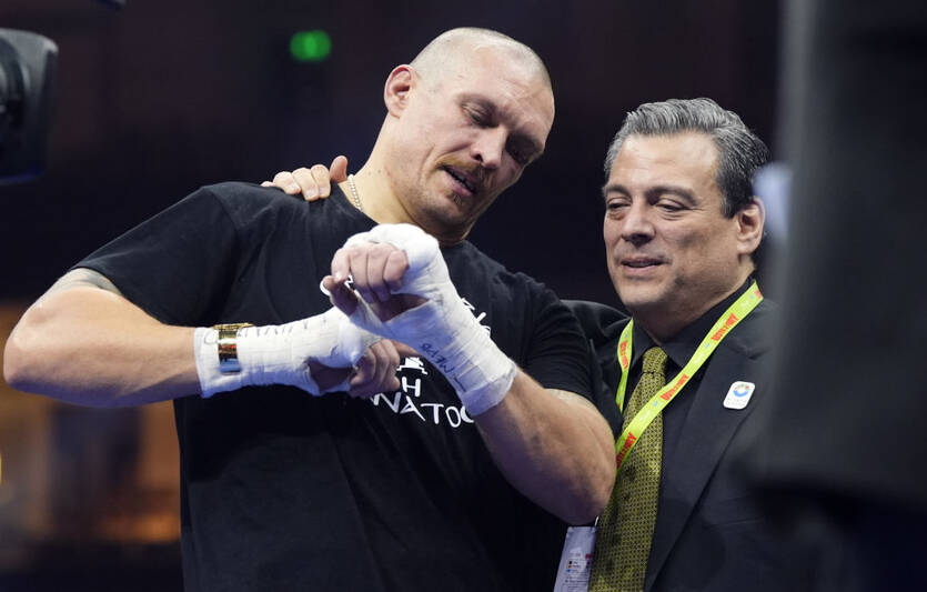 Александр Усик и Маурисио Сулейман / Getty Images