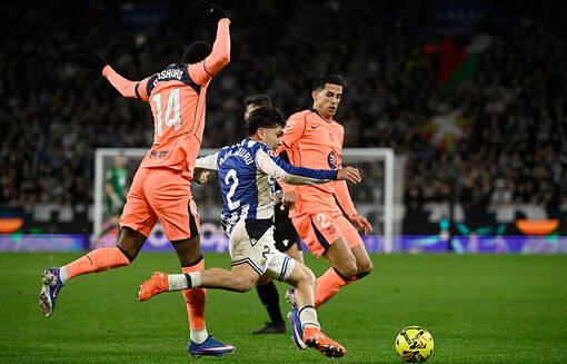 Сосьедад неожиданно отобрал очки у Барселоны