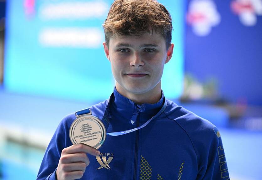 Середа признан лучшим прыгуном в воду прошлого сезона в Европе