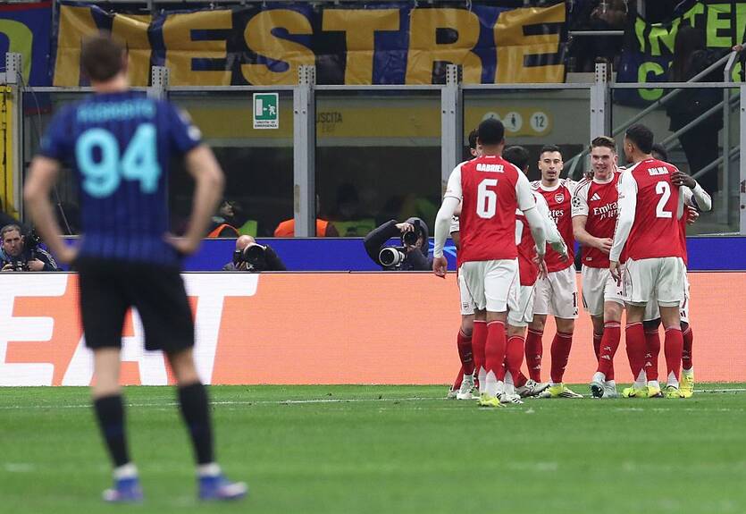 Арсенал с дублем Жезуса одолел Интер