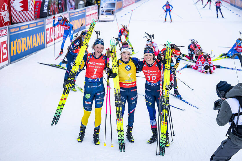 Сборная Франции по биатлону / Getty Images