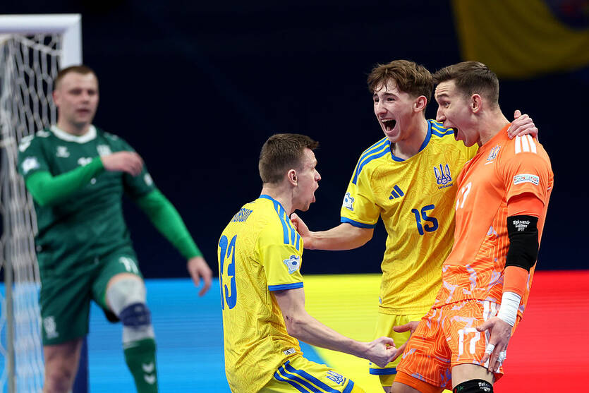 Украина победила Литву / Getty Images