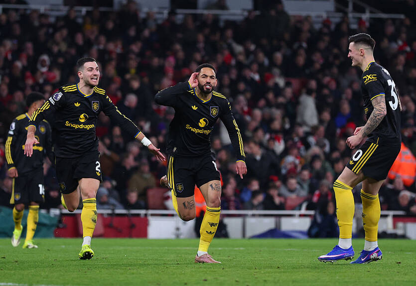 Манчестер Юнайтед обыграл Арсенал