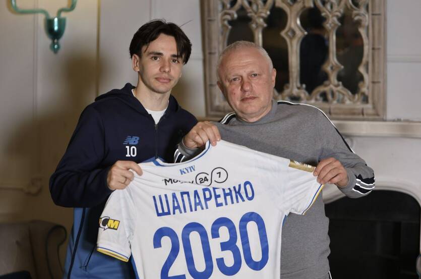 Микола Шапаренко продовжив контракт із Динамо / ФК Динамо Киев