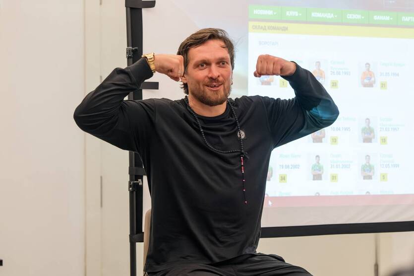 Александр Усик / ФК Полесье