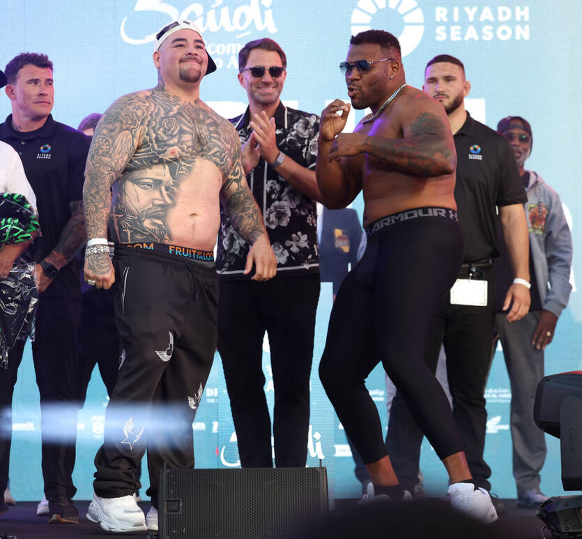 Энди Руис и Джаррелл Миллер / Getty Images