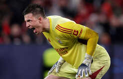 Подвиг Трубина стал лучшим голом недели в Лиге чемпионов