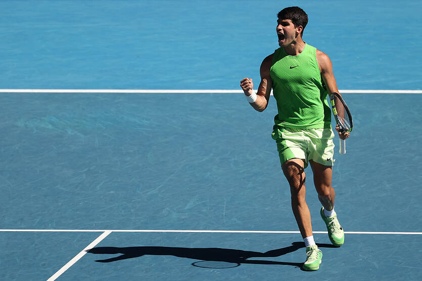  Карлос Алькарас  / Getty Images