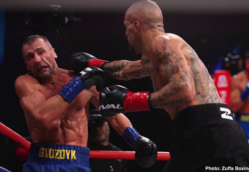 Гвоздик уступил сербскому боксеру на Zuffa Boxing