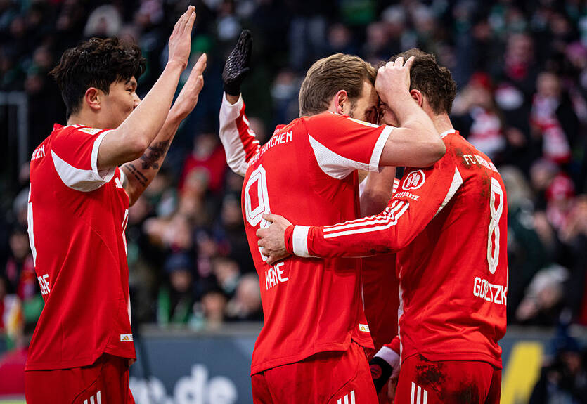 Баварія з дублем Кейна розгромила Вердер