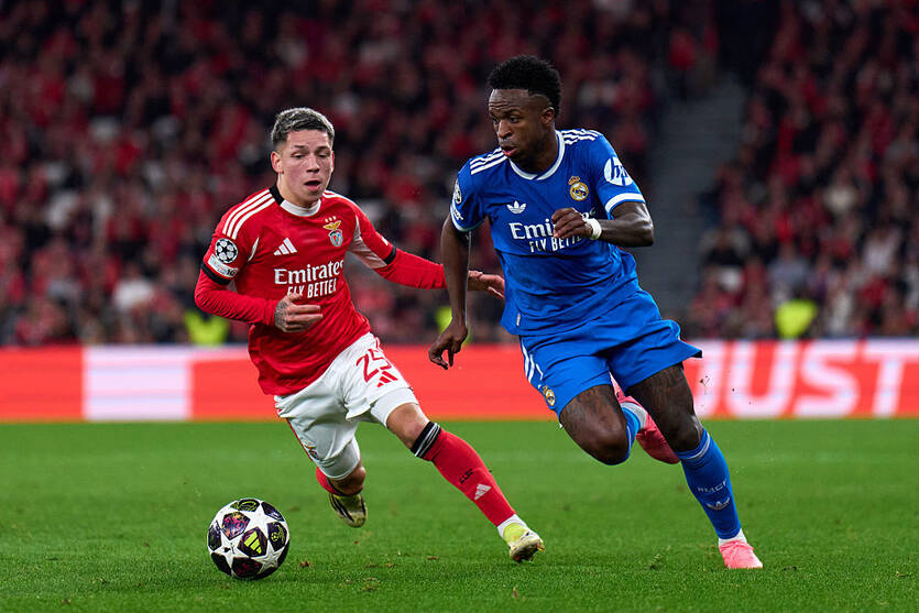 Джанлука Престианни и Винисиус Жуниор / Getty Images