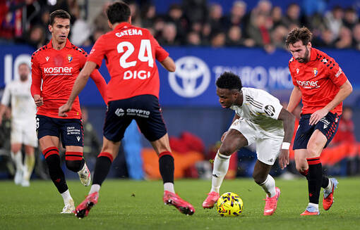 Реал потерпел неожиданное поражение на поле Осасуны