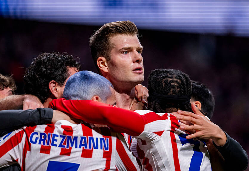 Атлетико с хет-триком Серлота переиграл Брюгге