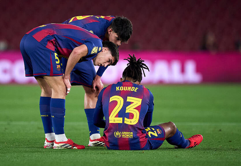 Ключевые игроки Барселоны пропустят несколько недель из-за травм бедра