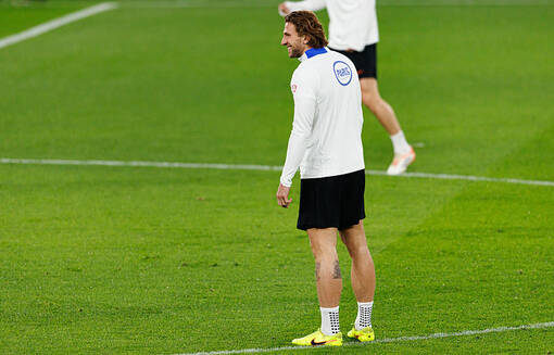 Оценка Забарного в игре против Монако