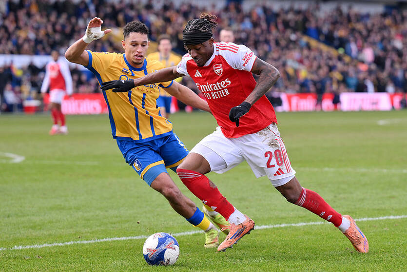 Арсенал обыграл Мансфилд / Getty Images