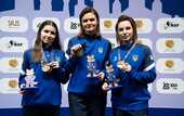 Сборная Украины по пулевой стрельбы выиграла медальный зачет Евро-2026