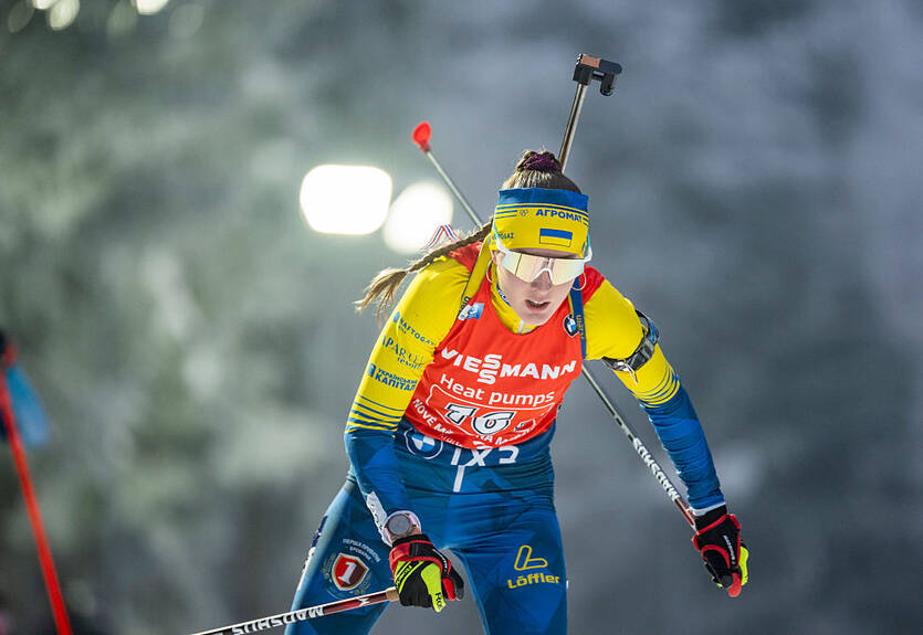 Украина завоевала дополнительную квоту на заключительный этап Кубка мира по биатлону