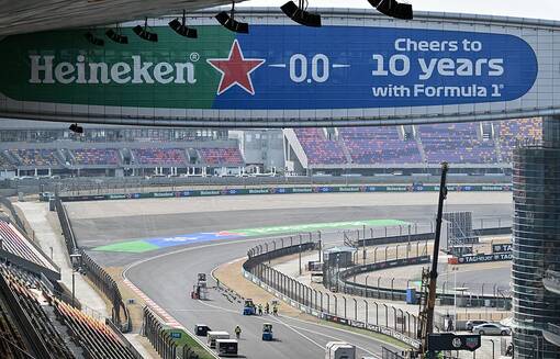 Стали известны зоны использования активной аэродинамики на Гран-при Китая