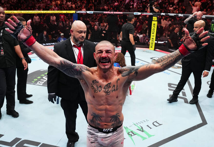 Легенда UFC попрощается с октагоном