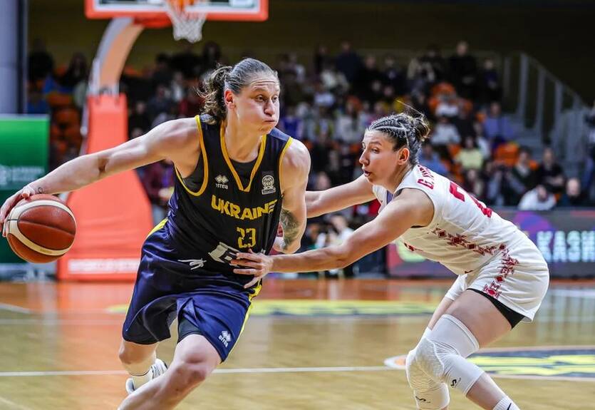 Женская сборная Украины по баскетболу потеряла шансы на топ-2 группы