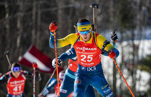 Україна замкнула першу десятку у змішаній естафеті у Отепяя