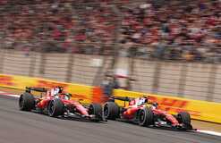 Феррари проведёт обкатку обновлённого болида