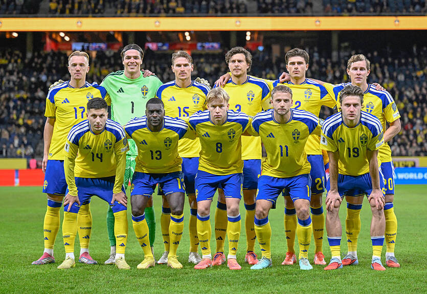 Швеція оголосила заявку на плей-оф відбору ЧС-2026 проти України Швеція оголосила заявку на плей-оф відбору ЧС-2026 проти України