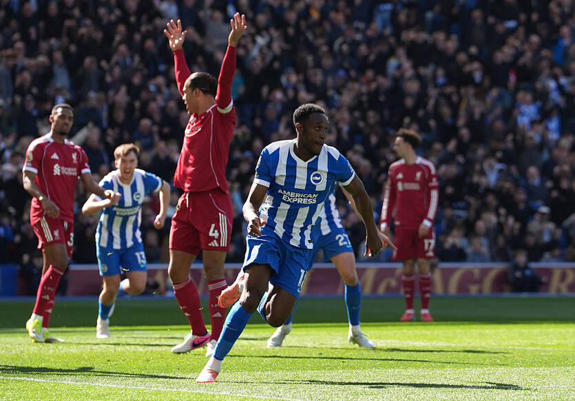 Брайтон обыграл Ливерпуль / Getty Images