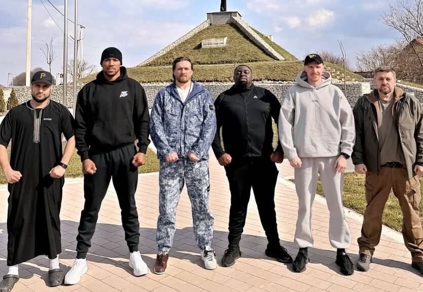 Энтони Джошуа приехал в Украину / instagram.com/usykaa