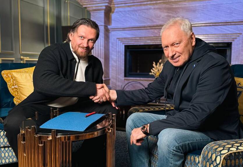 Олександр Усик і Геннадій Буткевич / ФК Полісся