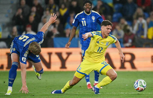 Україна - Швеція: відео голів матчу