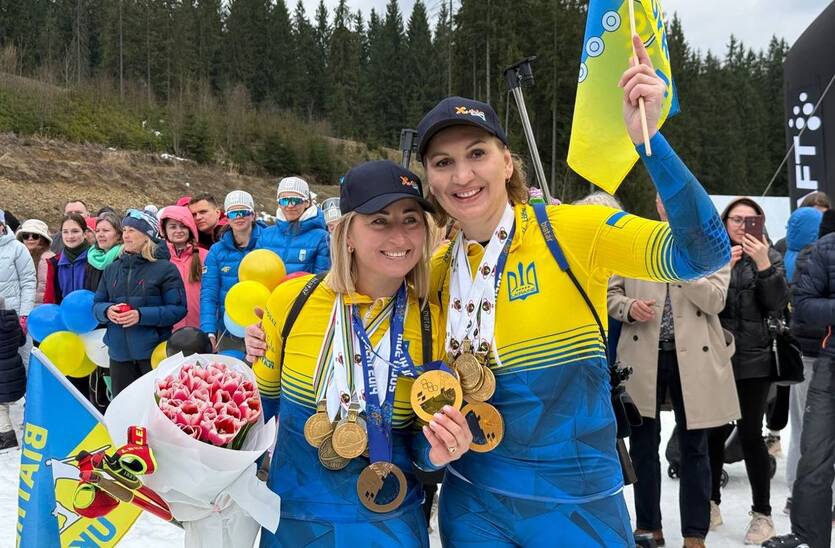 Вита Семеренко и Елена Пидгрушная / ФБУ