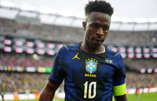 Винисиус не тренировался в общей группе. У вингера Реала травма?