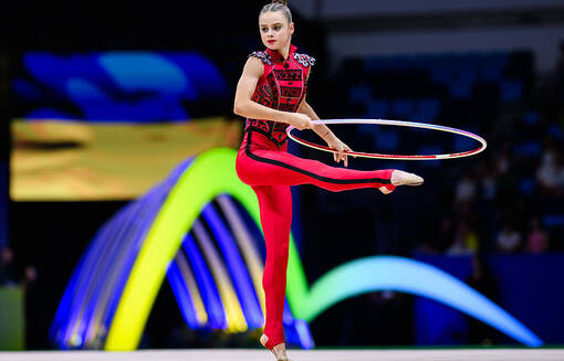 Онофрийчук взяла три золота в отдельных упражнениях на этапе Кубка мира в Софии