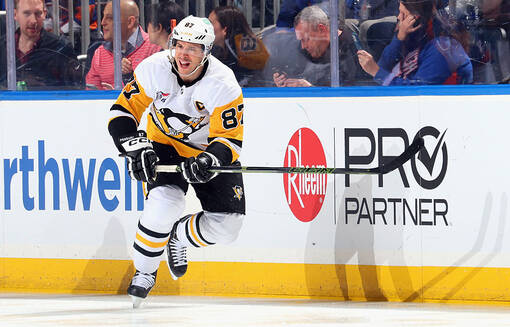 Капитан Питтсбурга вышел на 3-е место в истории НХЛ по играм с 2+ очками Капитан Питтсбурга вышел на 3-е место в истории НХЛ по играм с 2+ очками